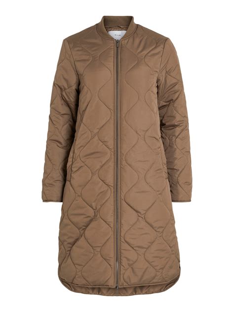 Quilted Long Coat