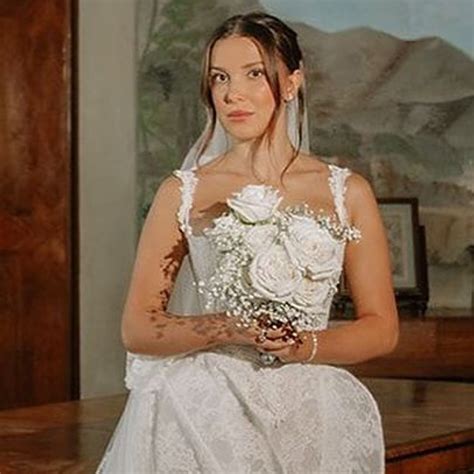 Millie Bobby Brown Wedding Dress