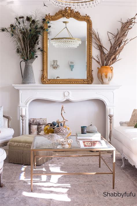 French Style Living Room Fall Tour: Elegance Meets Autumn - shabbyfufu.com