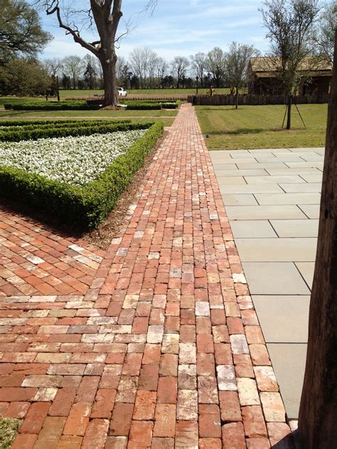 Herringbone Brick Pattern Walkway - Pattern Inspiration Daily