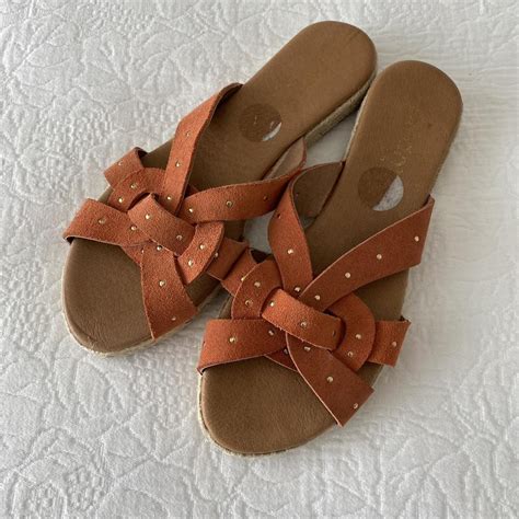 PICON Sandals made in Spain. Leather Espadrille... - Depop