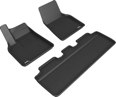 3D MAXpider All-Weather Floor Mats for Tesla Model Y 2021-2023 Custom ...