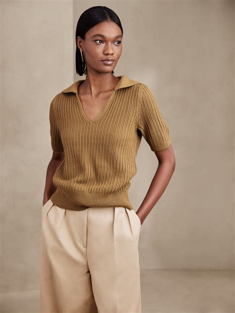 Kina Cotton Sailor Sweater | Banana Republic