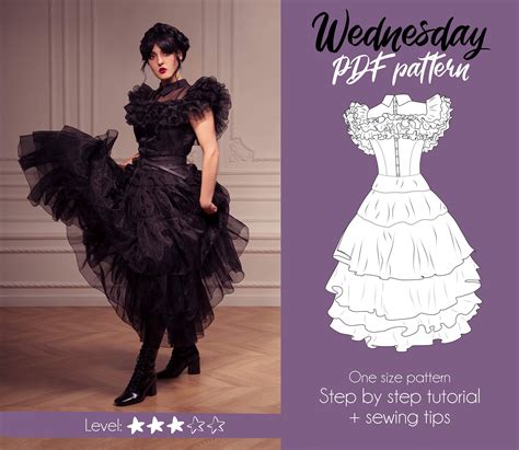 Morticia Addams Dress Pattern