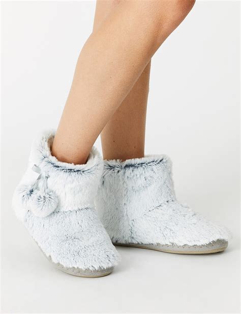 Women’s Slipper Boots at M&S