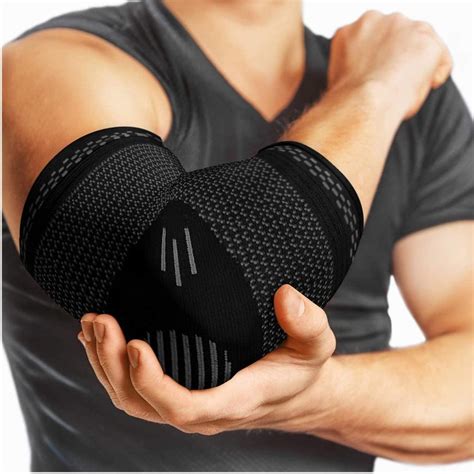 Serveuttam® Elbow Support for Gym with Strap - Elbow Brace for Men ...