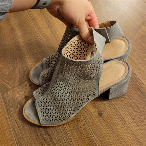 Clarks grey sandals In UK size 6 Well worn but in... - Depop