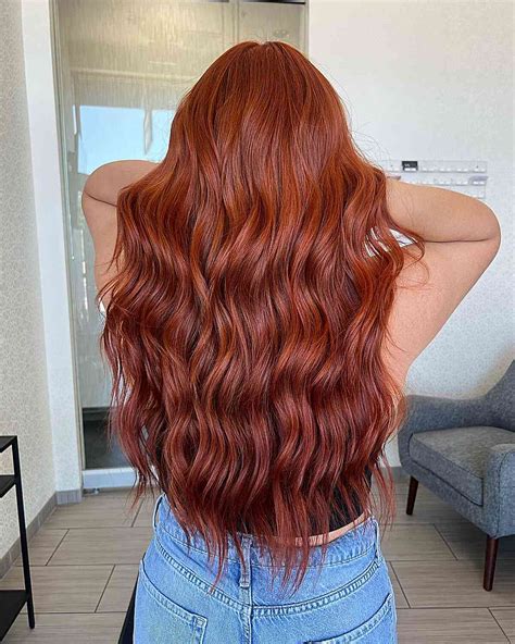 Copper Red Hair Color Chart