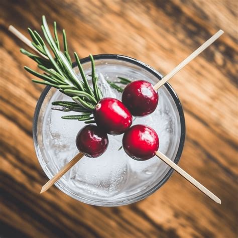 Christmas Drink Garnish - Island Mocktails