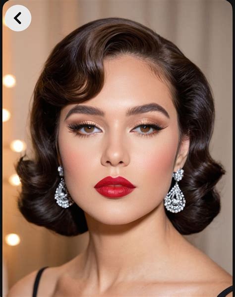 Pin by Paola Ruiz on Bodas in 2025 | Hollywood glamour makeup, Vintage ...