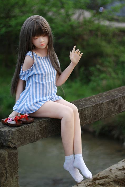 Premium Nita - Flat Chest Eye-closed Mini Sex Doll - US Stock ...