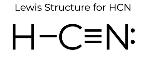 MakeTheBrainHappy: The Lewis Dot Structure for HCN