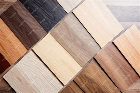 Premium Photo | Wood laminate floor samples vinyl tile Assortment of ...