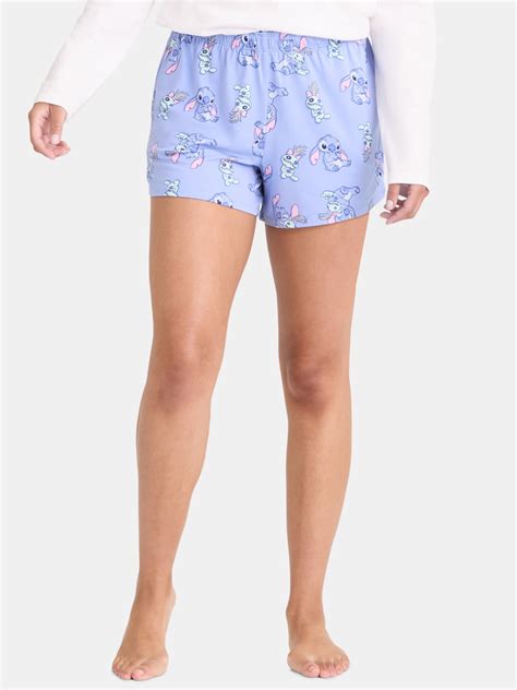 Disney Stitch Women's Sleep Shorts, Sizes XS-3X - Walmart.com