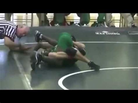 Painful Banana Split Wrestling Move Wins The Match Video - YouTube