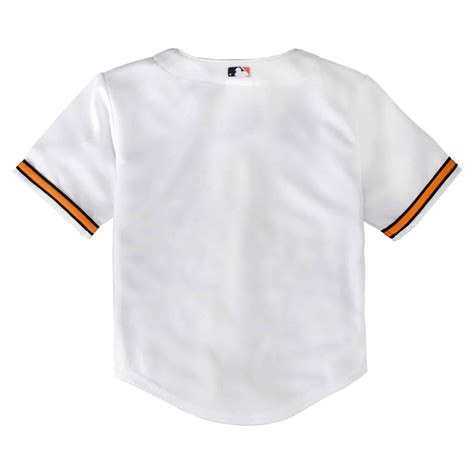 Baltimore Orioles Baby White Home Jersey - Detroit Game Gear