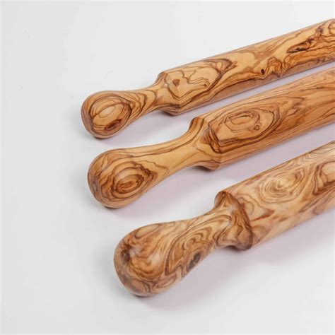 Handmade Olive Wood Rolling Pin - Artisraw