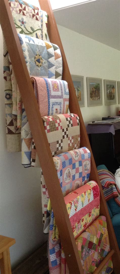 Quilts On Ladders