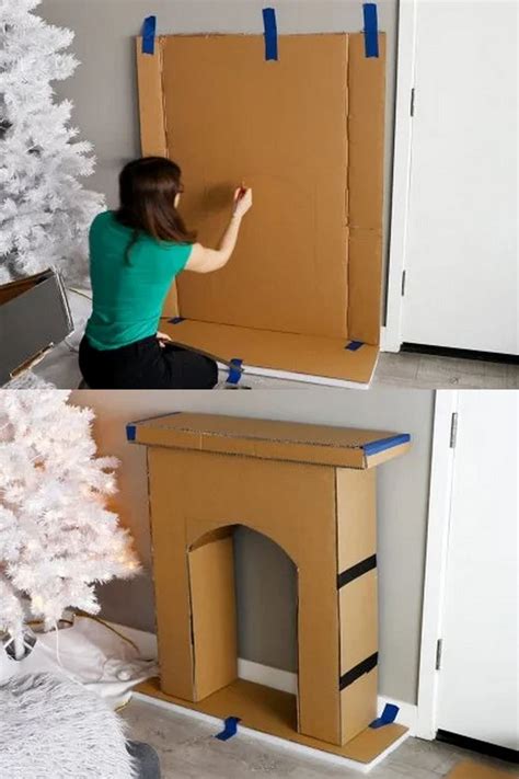 25 Amazing Cardboard Christmas Decorations & Crafts | Christmas decor ...