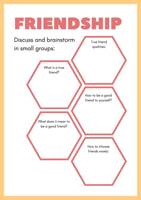 Explore Engaging Friendship Worksheets for Meaningful Connections