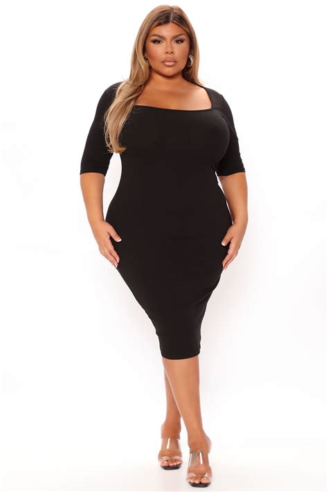 Plus Size Black Dresses - Curvy Black Dresses | Fashion Nova