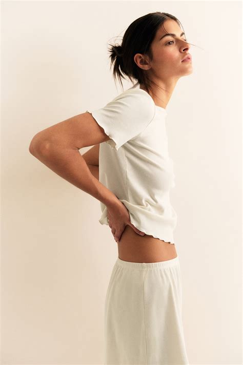 Modal-Blend Pajamas - Cream - Ladies | H&M US