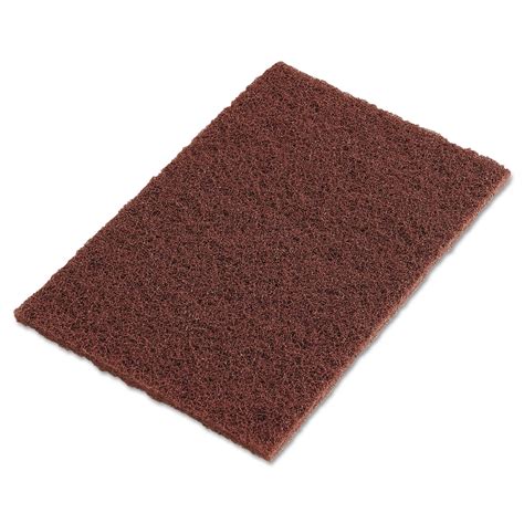 3m Scotch-brite Hand Pads, Brown, 9" X 6" Sandpaper - Walmart.com