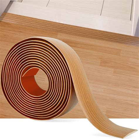 Snapklik.com : 16.4Ft Floor Transition Strip Self Adhesive Vinyl Cover ...