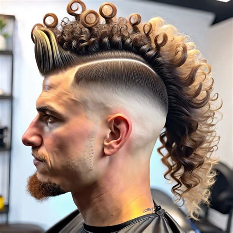 15 High Burst Fade Mullet Hairstyles to Inspire Your Next Look - Burst ...