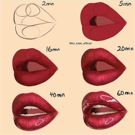 How To Draw Different Lips at Lois Greenwald blog