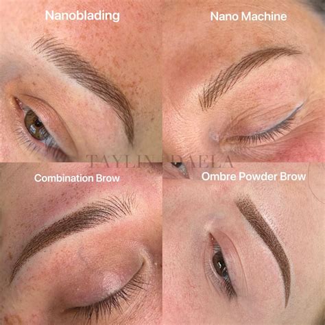 What Are The Different Brow Tattoo Techniques? | DAELA