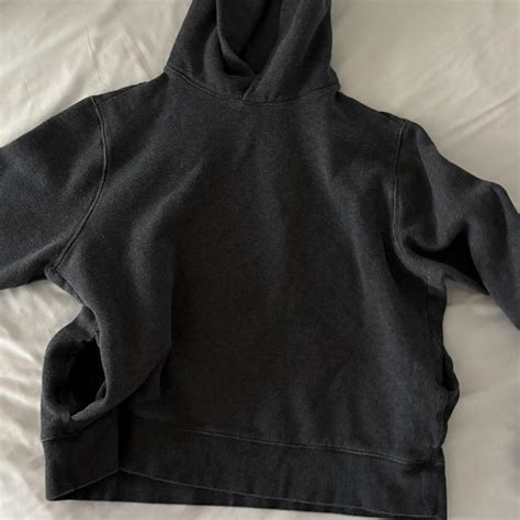 Dark grey hoodie with a relaxed fit Brand is... | Depop