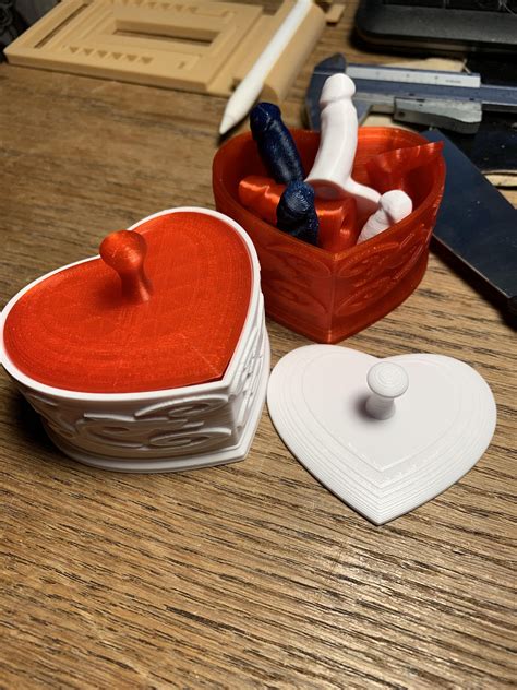 3D print Heart Shaped Box・Cults