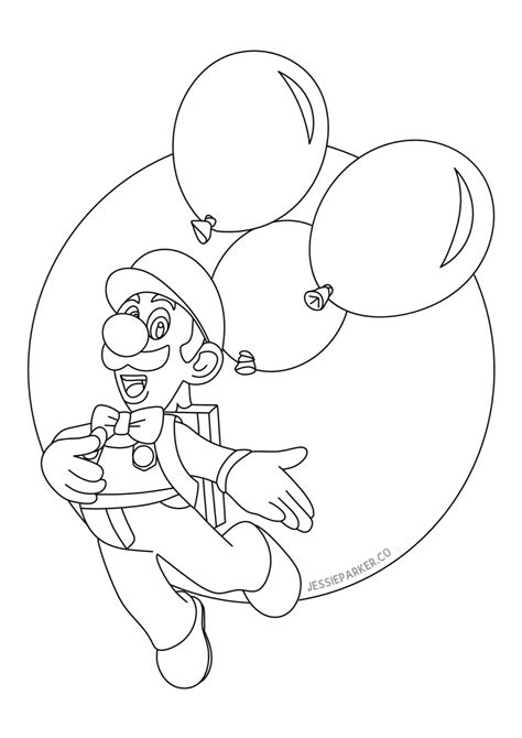 Luigi Coloring Pages Mario Super: CUT AND PASTE INSTRUCTIONS AND