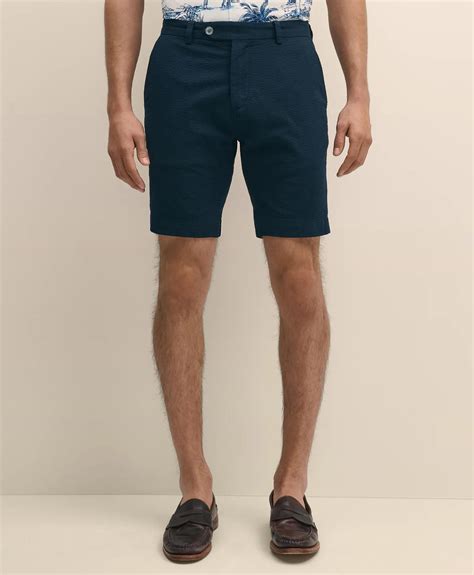 Mens Seersucker Shorts | Brooks Brothers