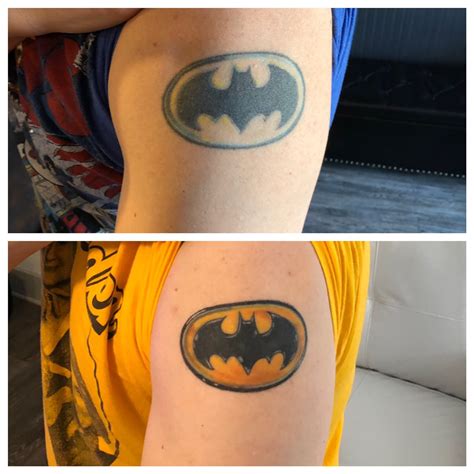 Batman 1989 Logo Tattoo