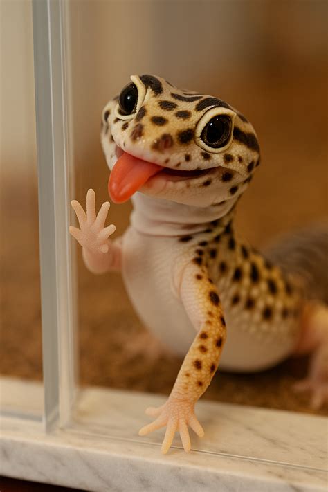 3 Reasons Your Cute Leopard Gecko Always Has That Adorable Smile | Cute ...
