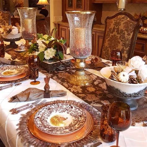 13 Elegant Thanksgiving Table Setting Ideas That Will Wow Your Guests ...