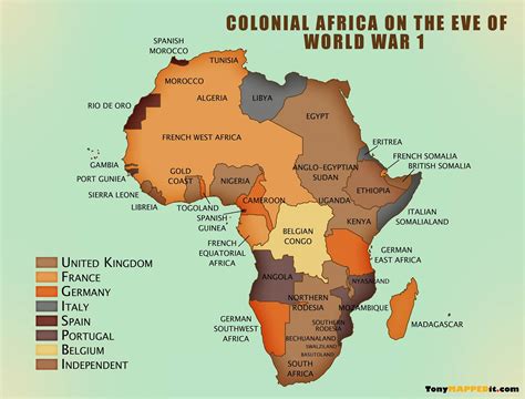 Exploring The Fascinating History Of Colonial Map Of Africa - Map of ...