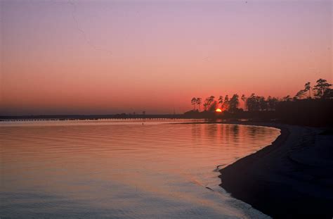 Sunset fall 1976 - Don Lee Camp and Retreat Center