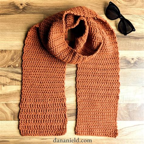 Treble Crochet Scarf Pattern The Long Striped Crochet Scarf Pattern