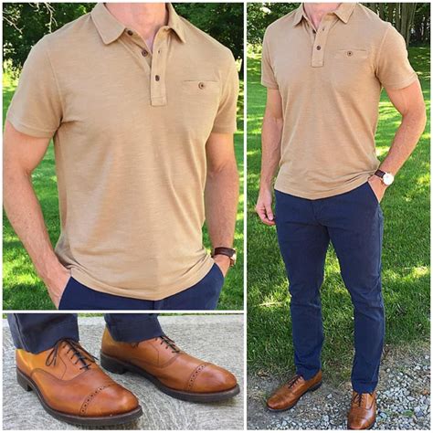 Business Casual Jeans Polo