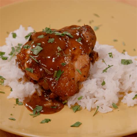 Chicken Adobo With Rice