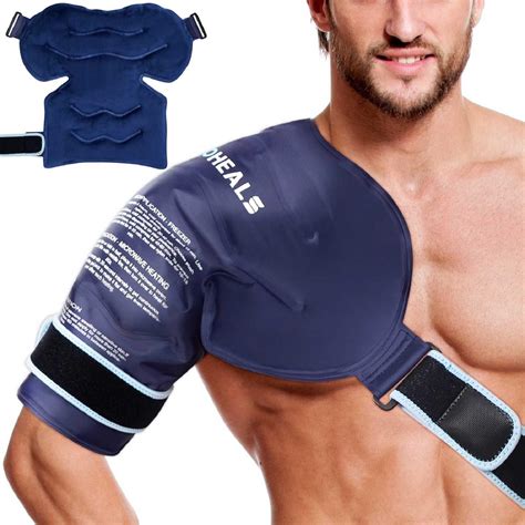 Amazon.com: NEWGO XL Shoulder Ice Pack Rotator Cuff Cold Therapy ...