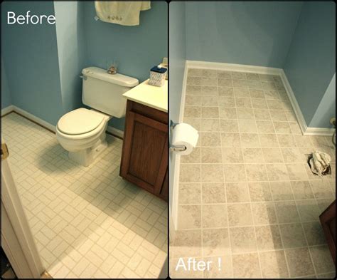 Paint Bathroom Tiles Before And After at Benjamin Whitley blog