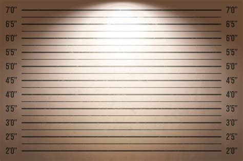 Premium Vector | Realistic mugshot background