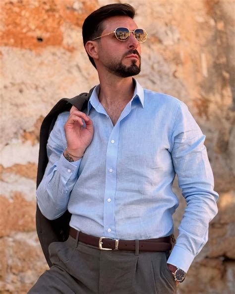 Earth-Toned Two-Piece with Brown Derby Shoes