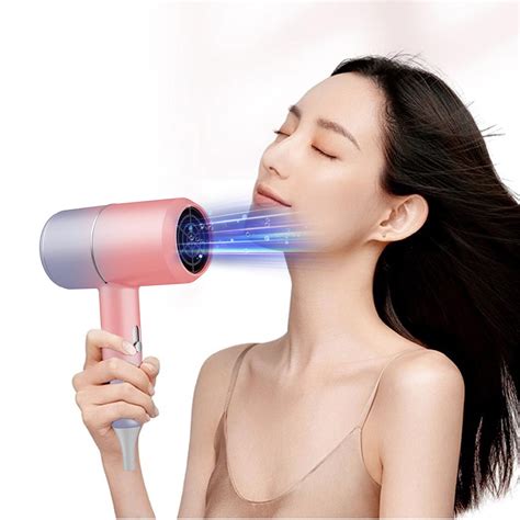 Electric Hair Dryer Blue Light Hair Dryer High-power Electric Hair ...