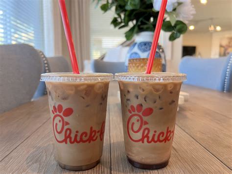 Chick-fil-A Iced Coffees: The Mocha Cream Cold Brew & Vanilla Iced ...