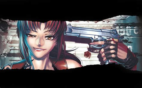Revy from Black Lagoon - HD Anime Wallpaper